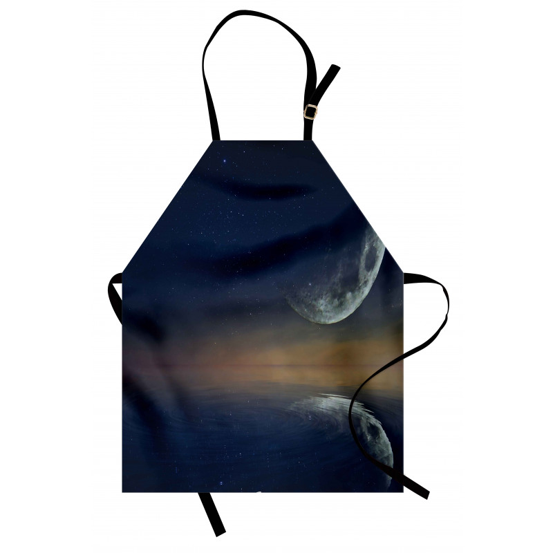 Moon Reflection on Water Apron