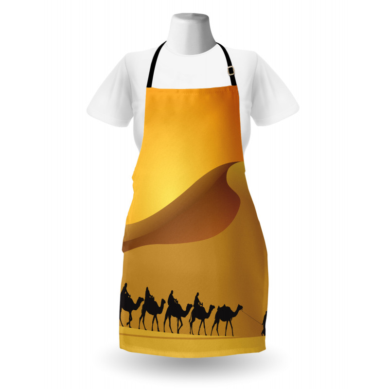 Camel Caravan Sahara Desert Apron