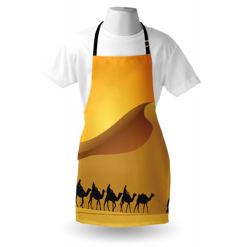 Camel Caravan Sahara Desert Apron