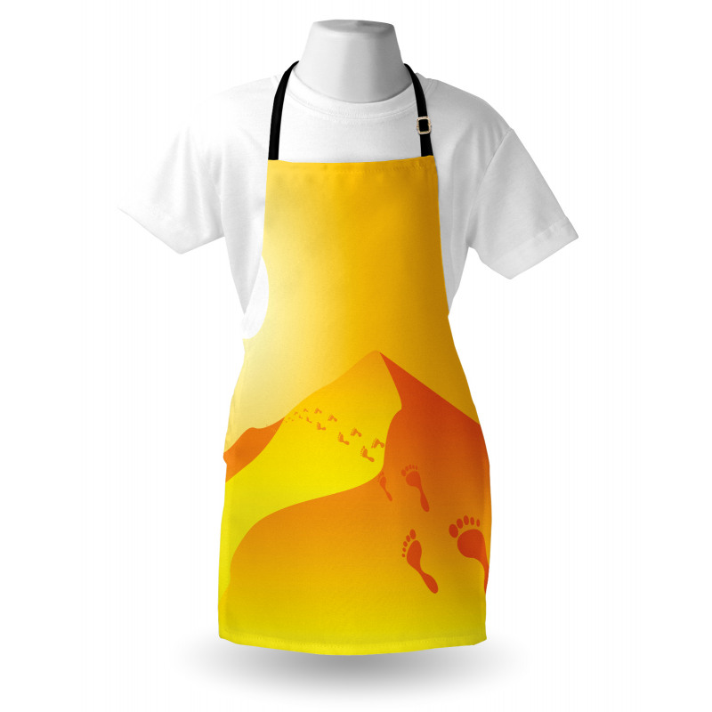 Sand Hills Sun and Footprints Apron