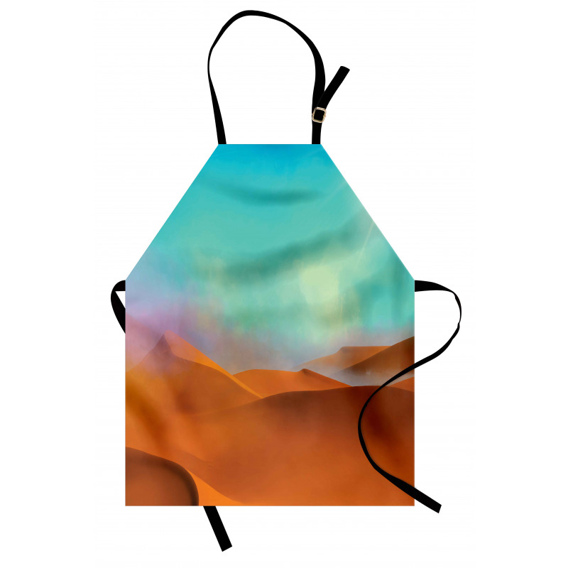 Fine Art Desert and Sky Scene Apron