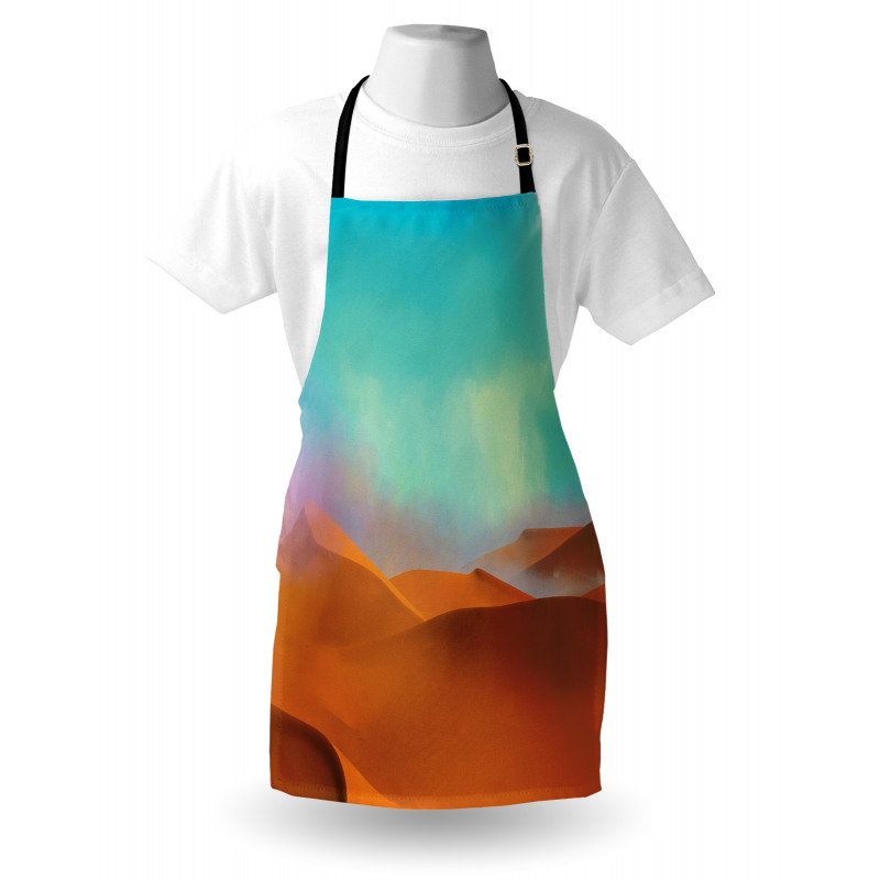 Fine Art Desert and Sky Scene Apron