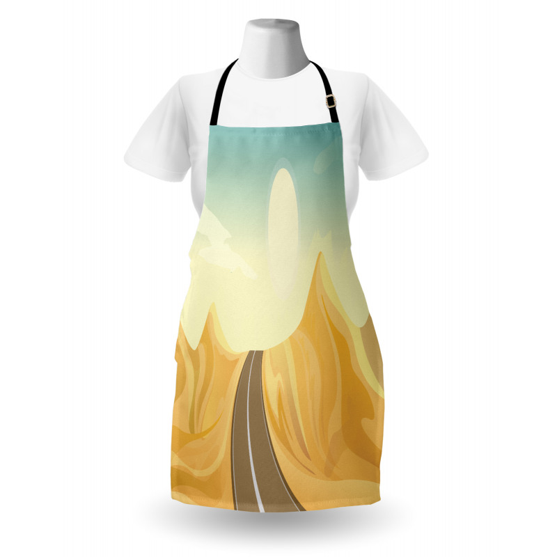 Road Adventure in Desert Hills Apron