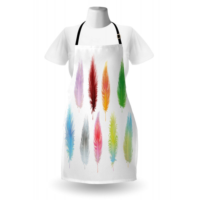 Bohemian Colorful Fluff Apron