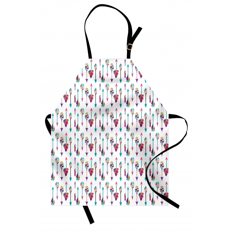 Colorful Oriental Arrows Apron