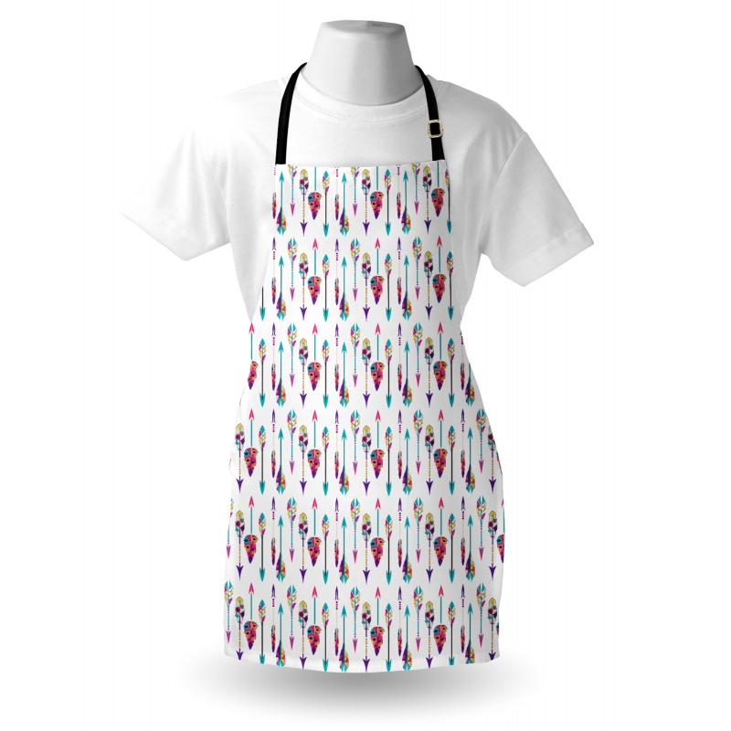 Colorful Oriental Arrows Apron