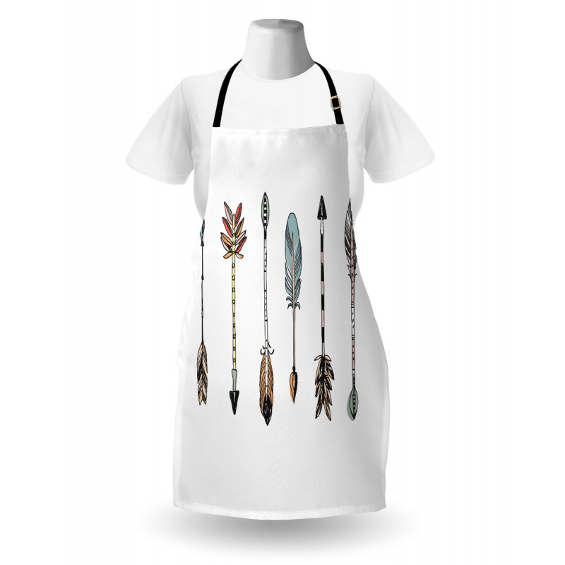 Tribal Arrows Drawn by Hand Apron