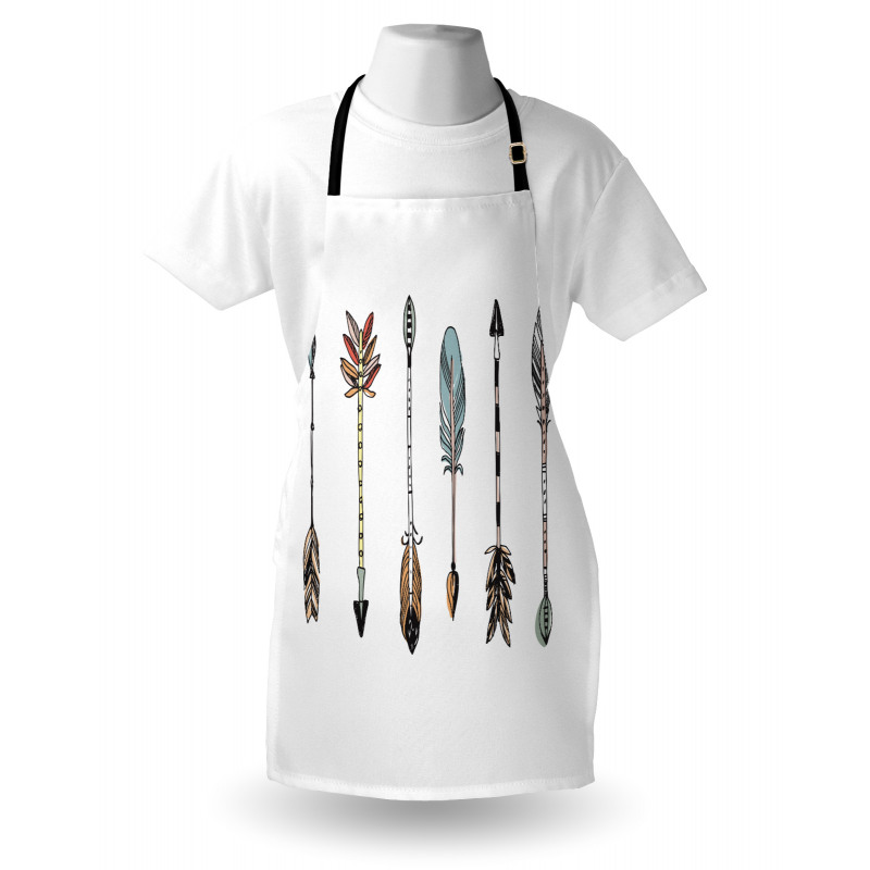 Tribal Arrows Drawn by Hand Apron