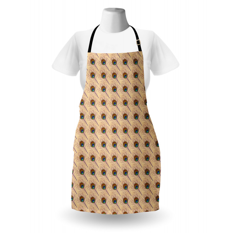 Native Style Diagonal Fluff Apron