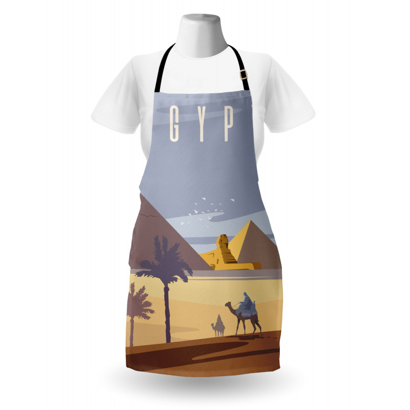 Cleopatra Pyramids Apron