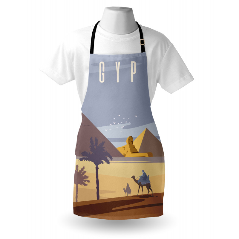 Cleopatra Pyramids Apron