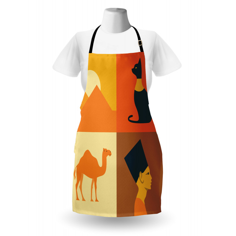 Camel Pyramids Apron