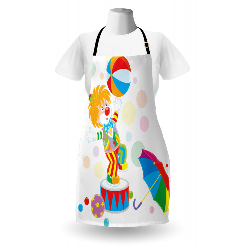 Funny Circus Entertainer Ball Apron