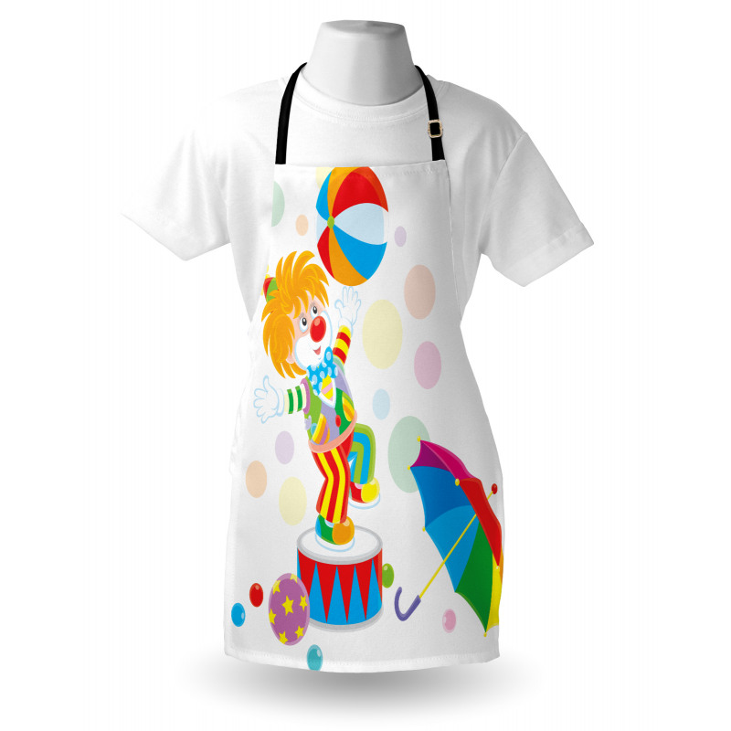 Funny Circus Entertainer Ball Apron