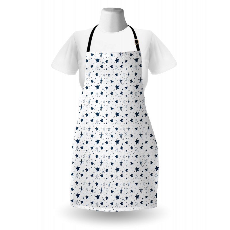 Stars Little Spots Sketchy Apron