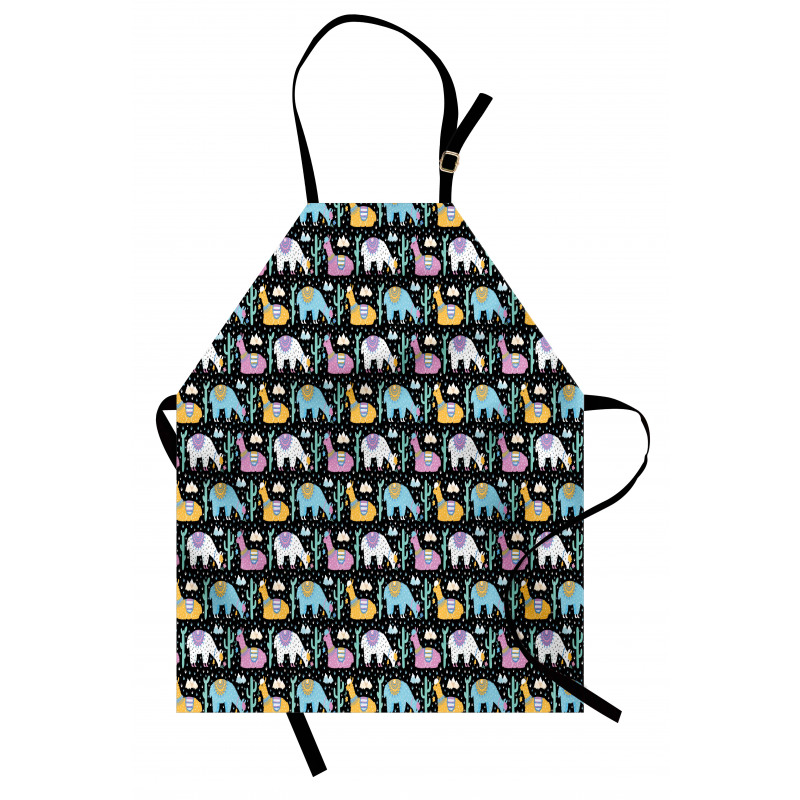 Orient Fluffy Animals Cactus Apron