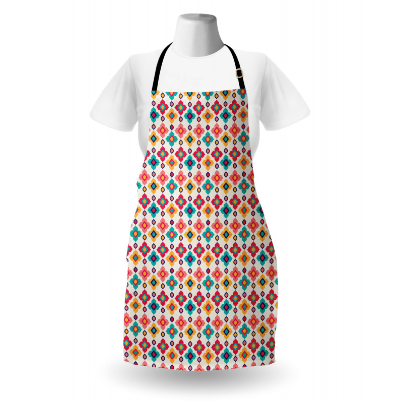 Floral Colorful Array Apron