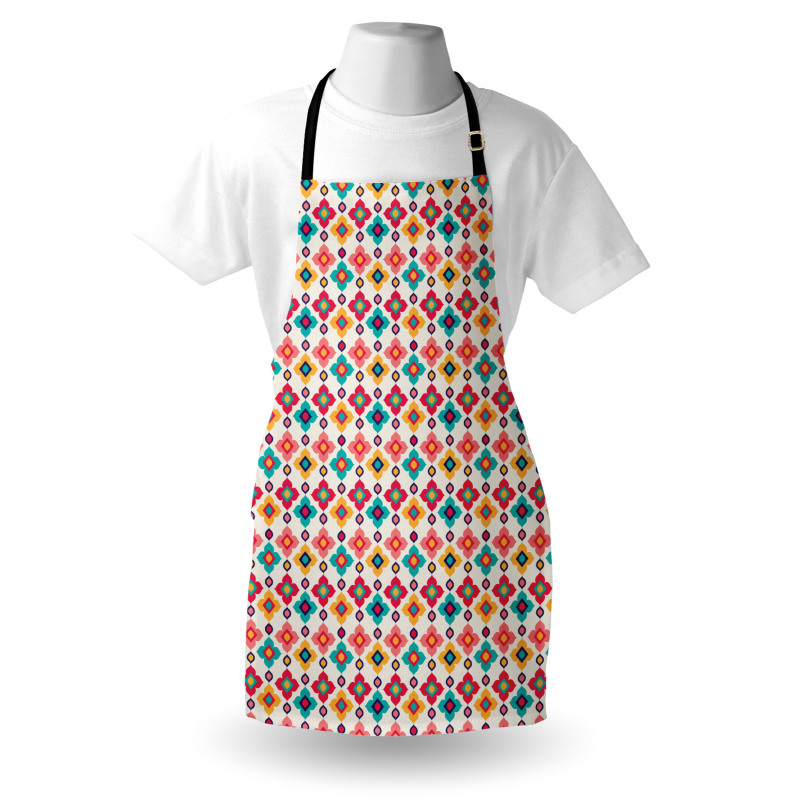 Floral Colorful Array Apron