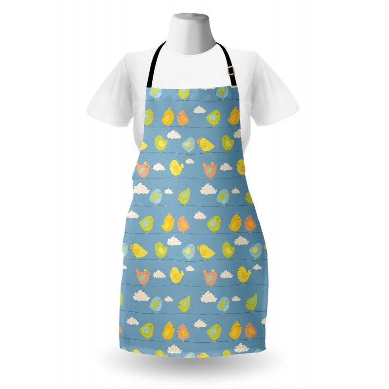 Winged Animal Clouds Apron