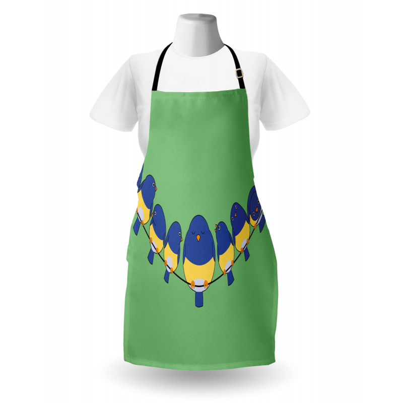 Humorous Tiny Avian Apron