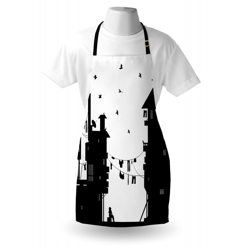 Dreamer Girl in Ghetto Apron