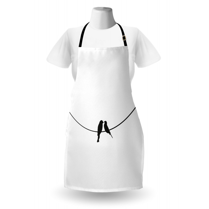 Simple Love Themed Apron