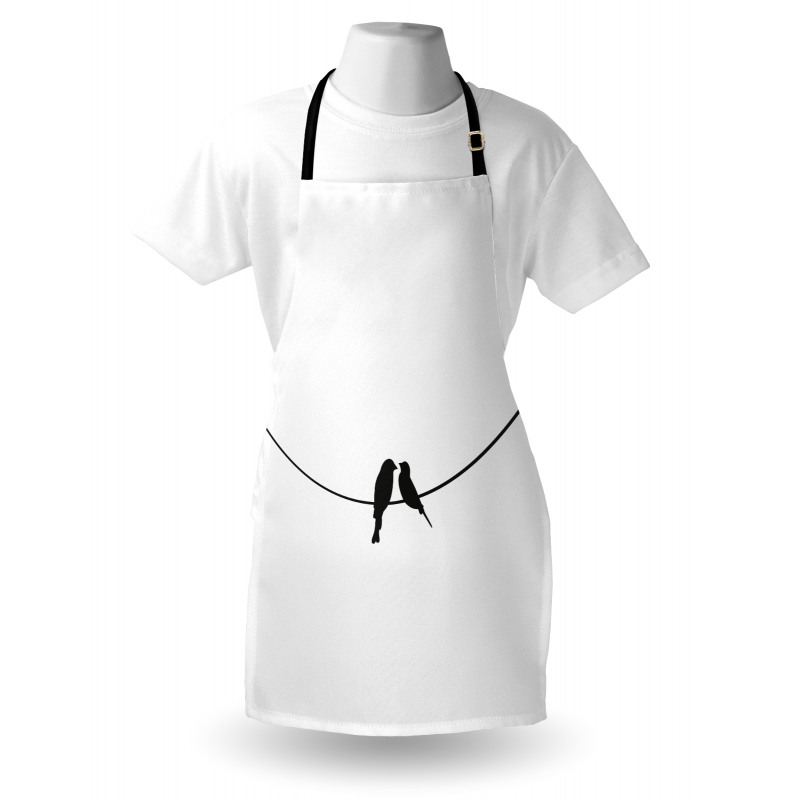 Simple Love Themed Apron