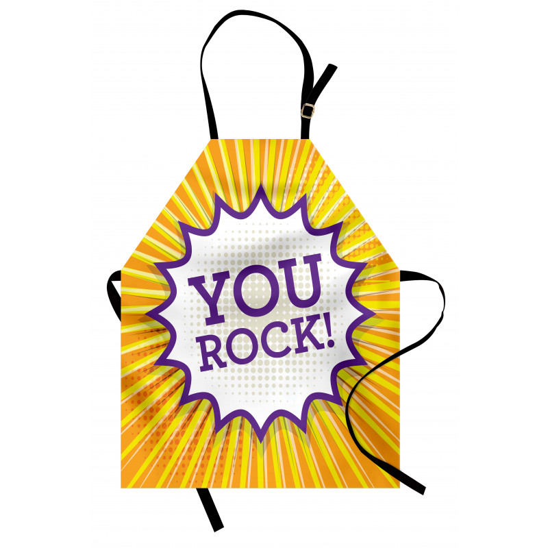 Inspirational Text Bubble Apron