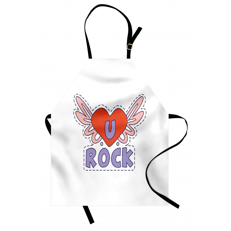 Winged Heart Motivation Apron