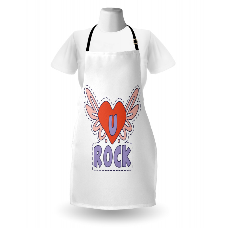 Winged Heart Motivation Apron