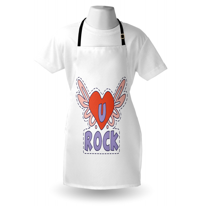 Winged Heart Motivation Apron