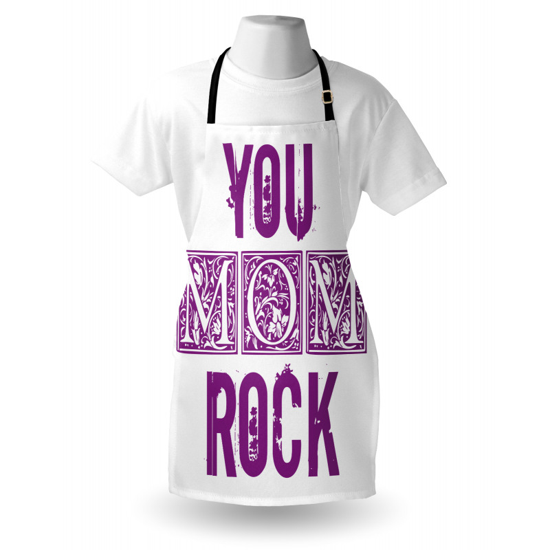 Mother's Day Typography Apron