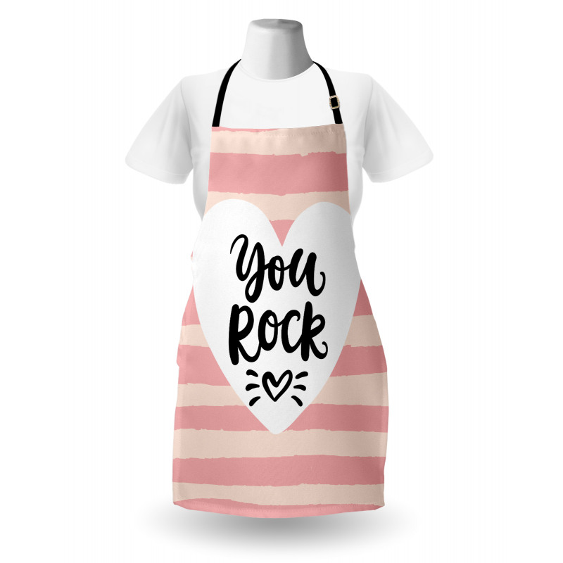 Motivational Motto Graphic Apron