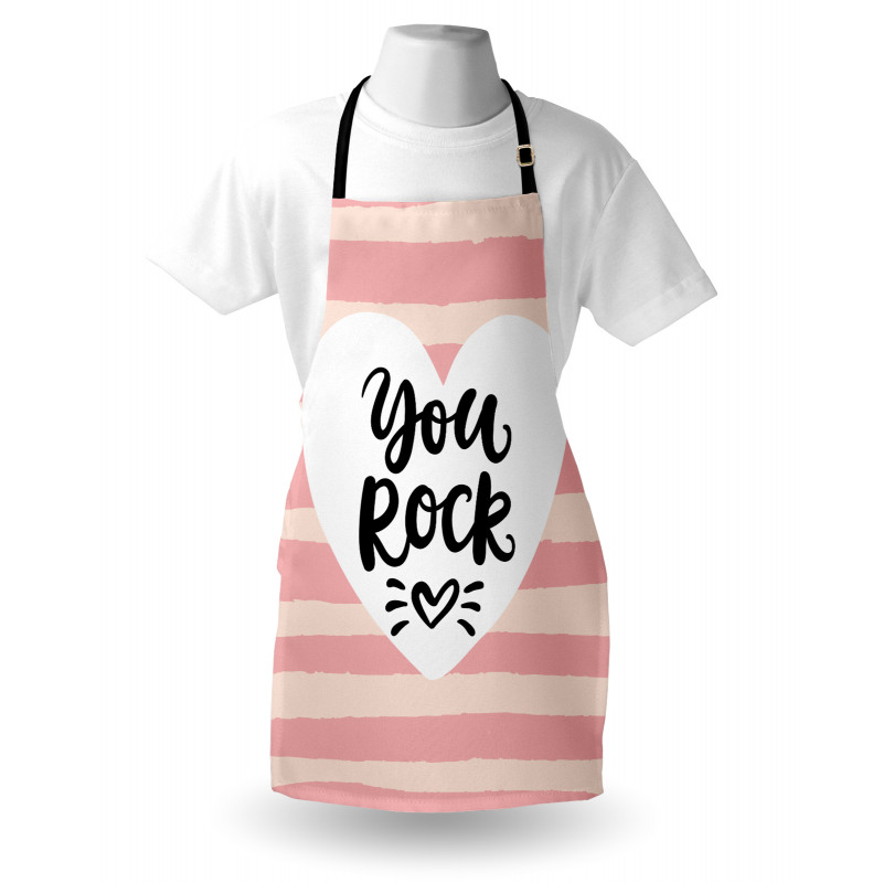 Motivational Motto Graphic Apron