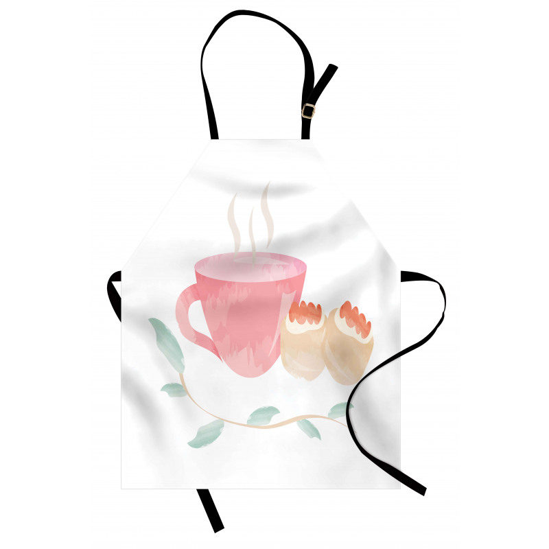 Watercolor Scones Cup Apron