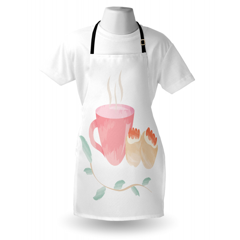 Watercolor Scones Cup Apron