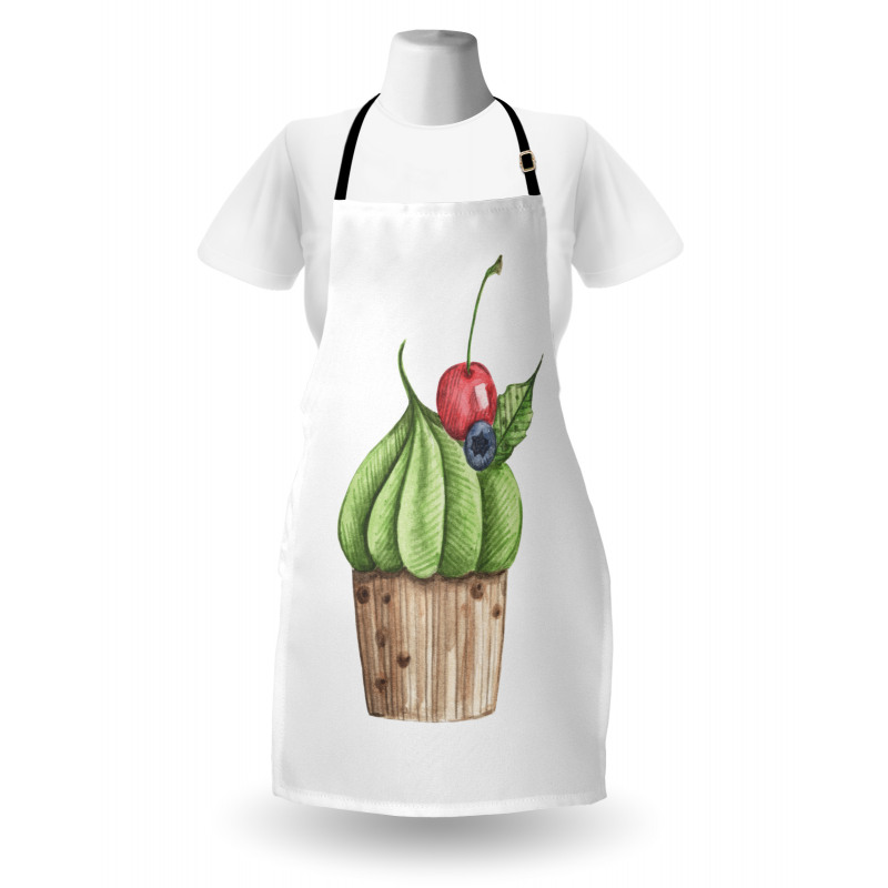 Tasty Cherry Food Graphic Apron