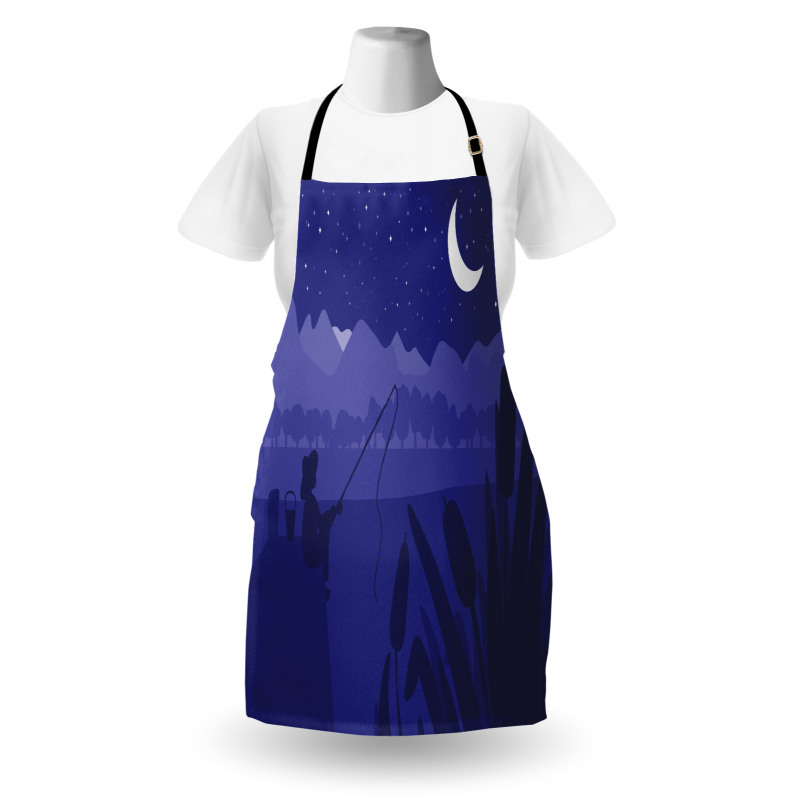 Fisherman Moon River Apron