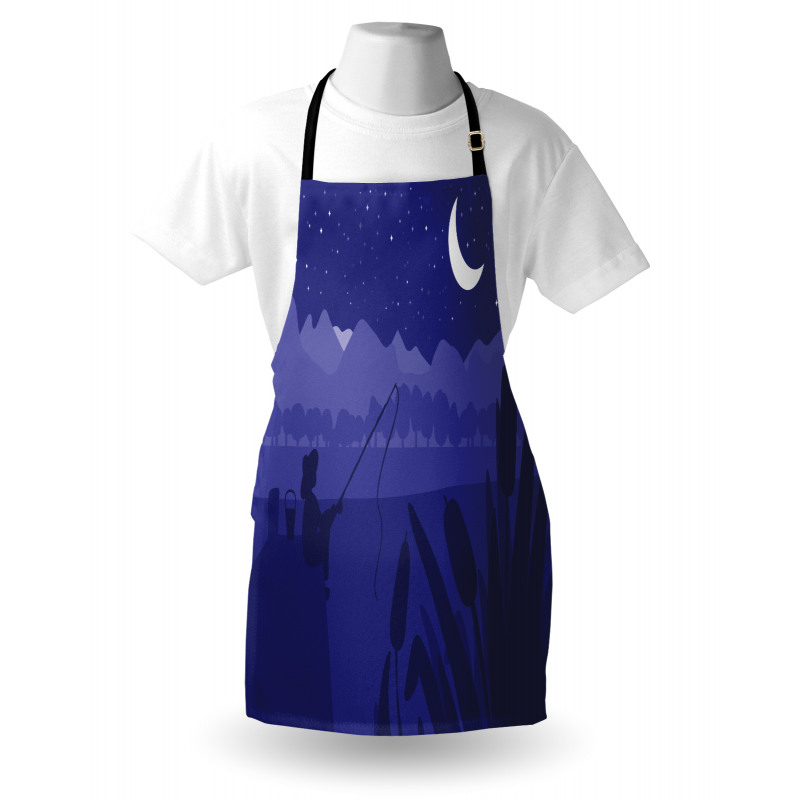 Fisherman Moon River Apron