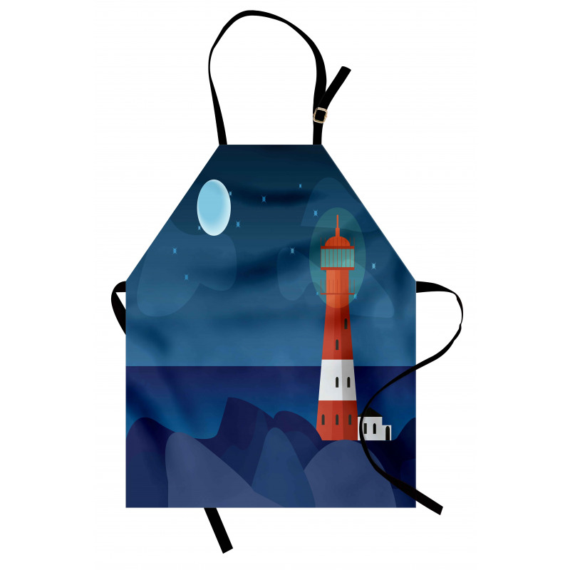 Lighthouse at Night Apron