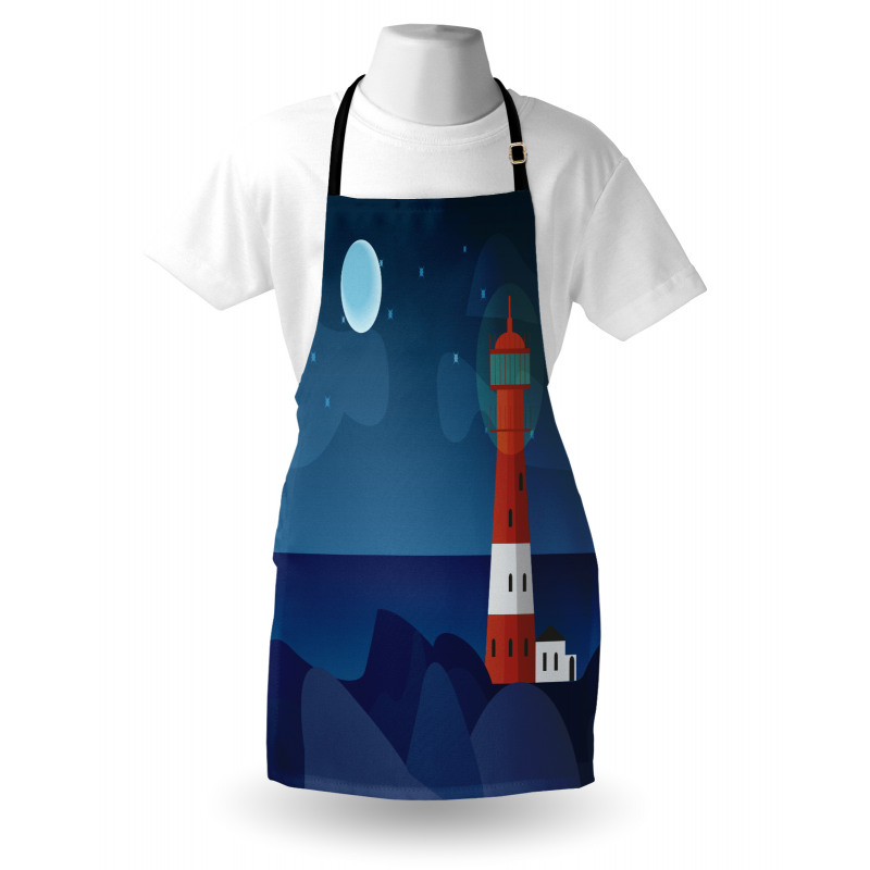 Lighthouse at Night Apron