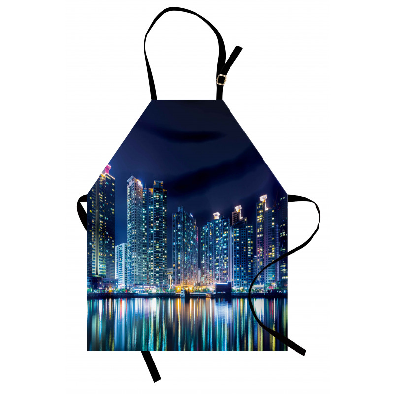 Urban Skyline Photo Apron