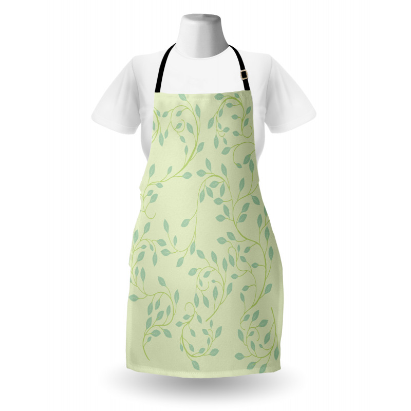 Abstract Grape Leaves Ivy Apron