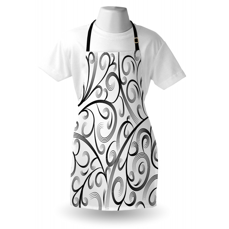 Curvy Lines Art Apron