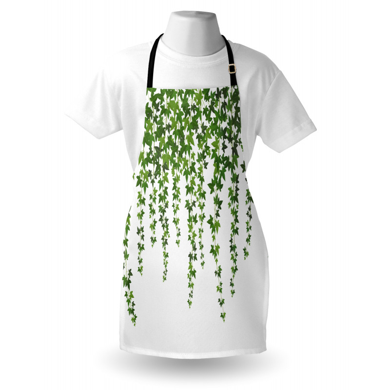 Garden Theme Grape Leaves Apron