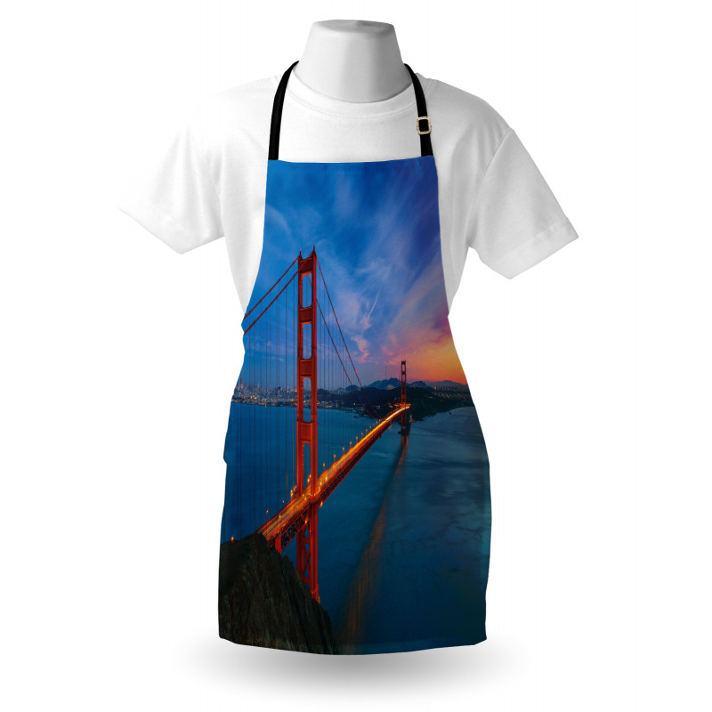 Golden Gate Bridge Scene Apron