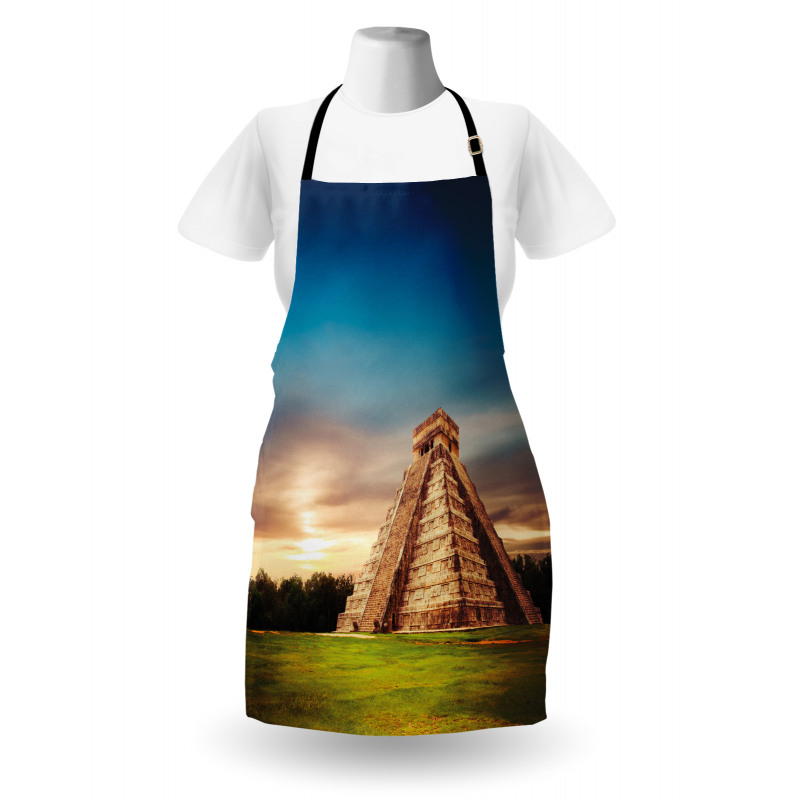 Kukulkan Pyramid Yucatan Apron