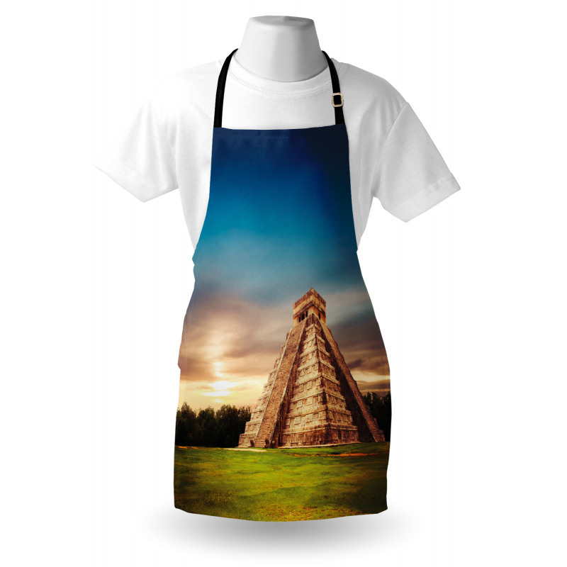 Kukulkan Pyramid Yucatan Apron