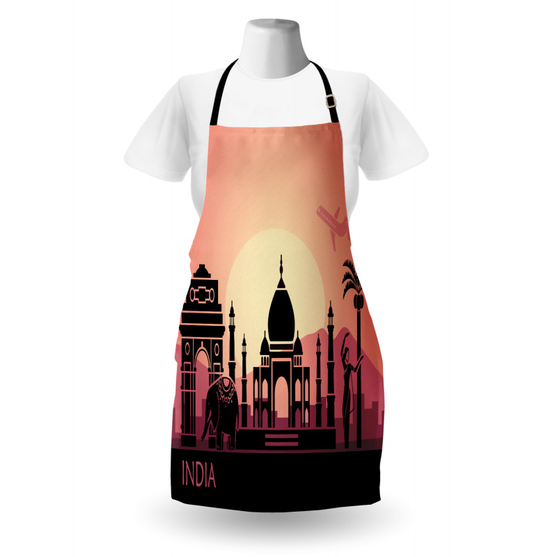 Dreamy Historic Landscape Apron