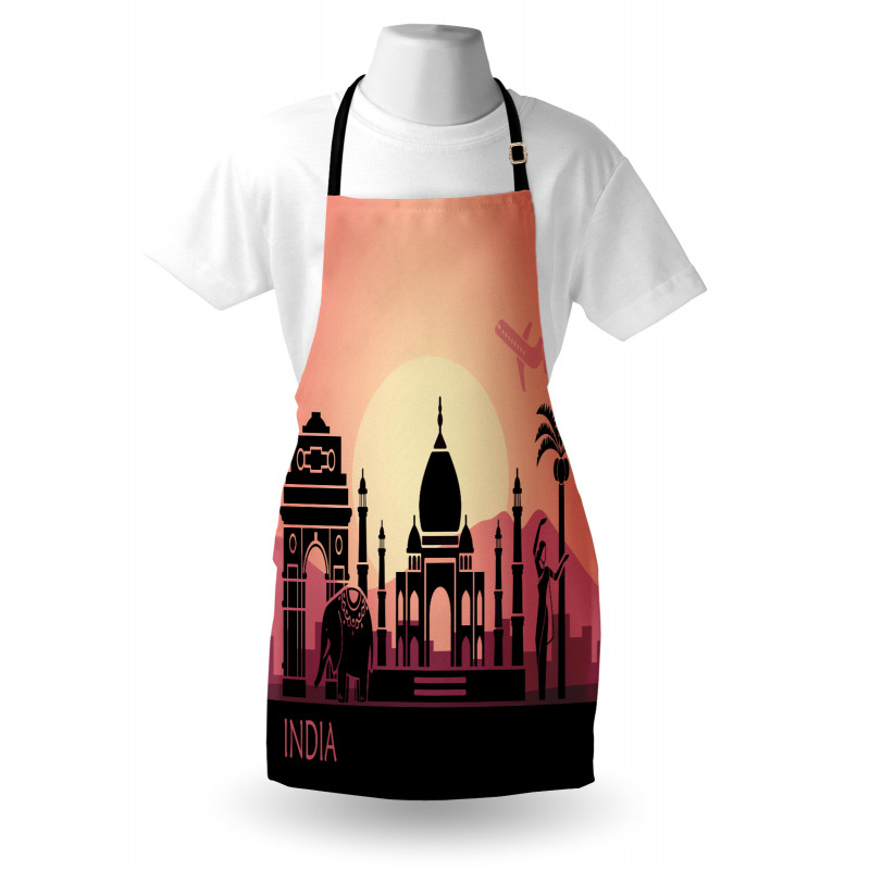 Dreamy Historic Landscape Apron